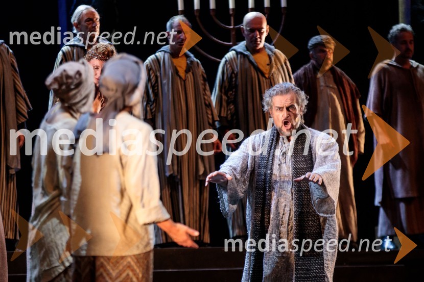  ... ;  Riccardo  Zanellato, operni pevecNabucco, opera v okviru 68. Ljubljana Festivala