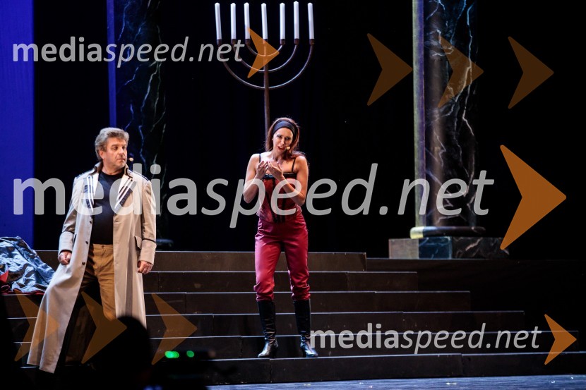  Branko Robinšak, operni pevec;  Dragana Radaković, operna pevkaNabucco, opera v okviru 68. Ljubljana Festivala