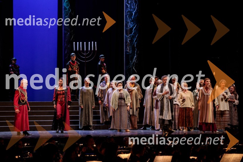  Marko Kobal, operni pevec;  Dragana Radaković, operna pevka;  Zala Hodnik, Operna pevka;  Riccardo  Zanellato, operni pevecNabucco, opera v okviru 68. Ljubljana Festivala