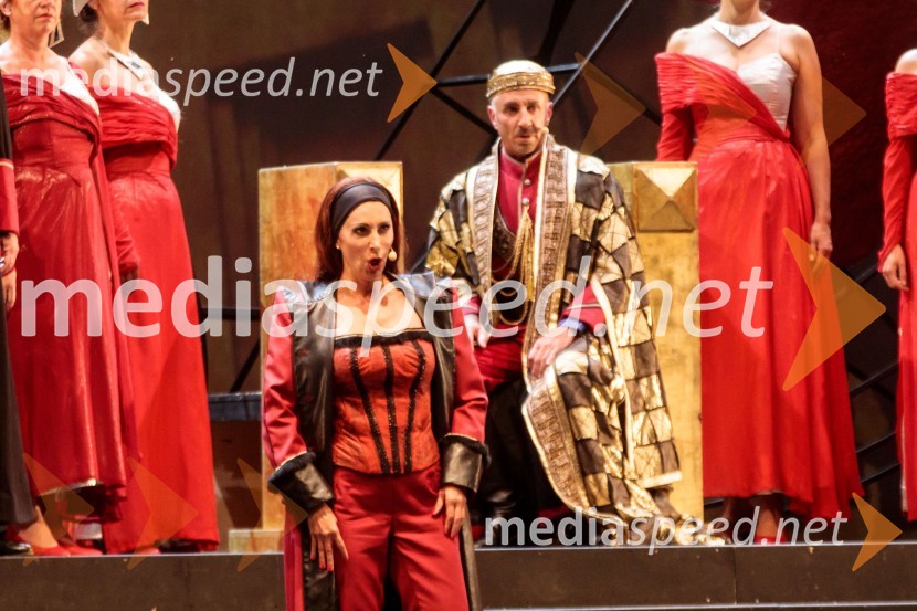  Dragana Radaković, operna pevka;  Marko Kobal, operni pevecNabucco, opera v okviru 68. Ljubljana Festivala
