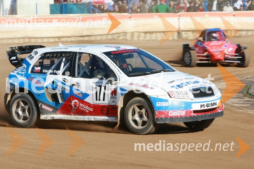 Škoda Fabia Rally in avtokros dirkalnikSPEEDWAY, 60. Zlata čelada