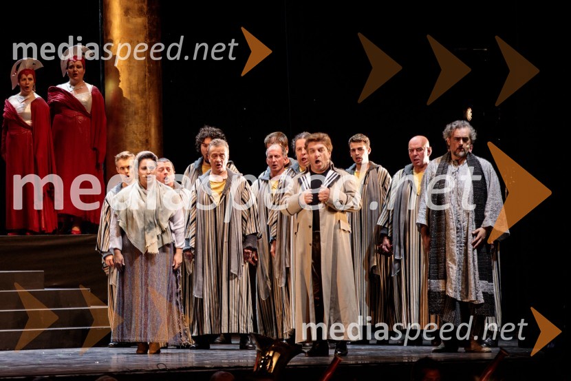  Zala Hodnik, Operna pevka;  ... ;  Branko Robinšak, operni pevec;  Riccardo  Zanellato, operni pevecNabucco, opera v okviru 68. Ljubljana Festivala