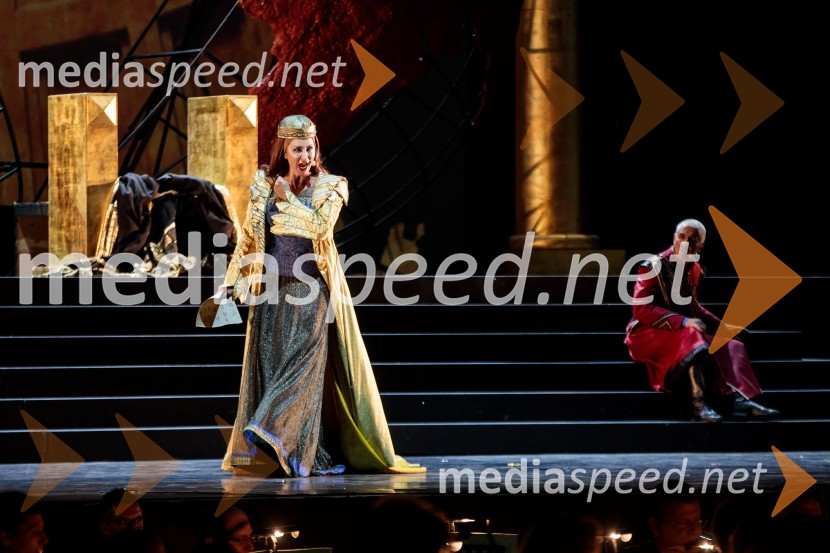  Dragana Radaković, operna pevka;  Marko Kobal, operni pevecNabucco, opera v okviru 68. Ljubljana Festivala