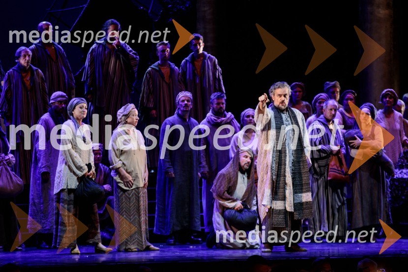  Riccardo  Zanellato, operni pevecNabucco, opera v okviru 68. Ljubljana Festivala