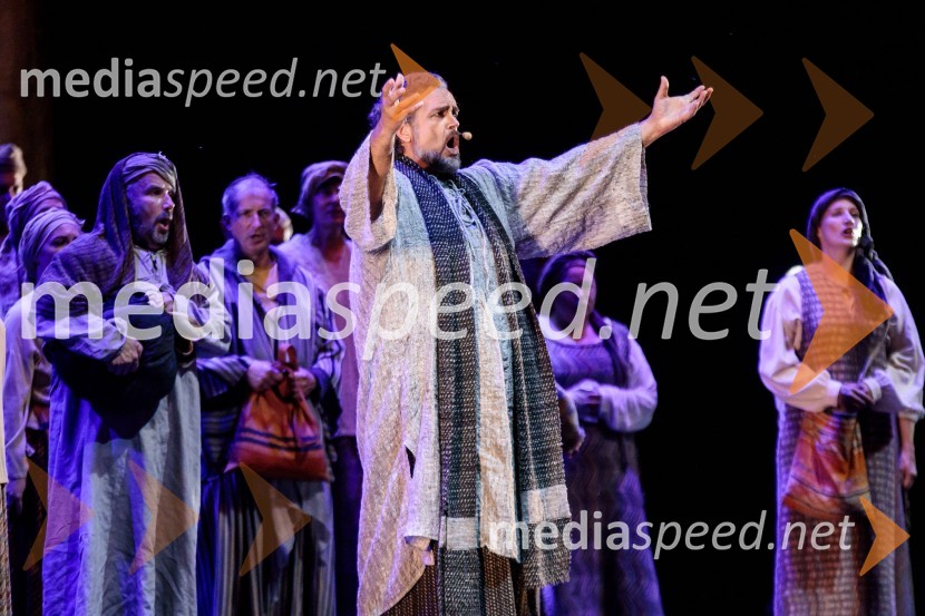  Riccardo  Zanellato, operni pevecNabucco, opera v okviru 68. Ljubljana Festivala