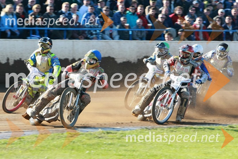 Kenneth Bjerre, Danska, Matej Ferjan, Madžarska, ..., Hans N. Andersen, Danska, ... in ...SPEEDWAY, 60. Zlata čelada