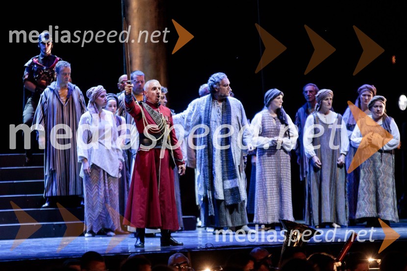  Marko Kobal, operni pevec;  Riccardo  Zanellato, operni pevecNabucco, opera v okviru 68. Ljubljana Festivala