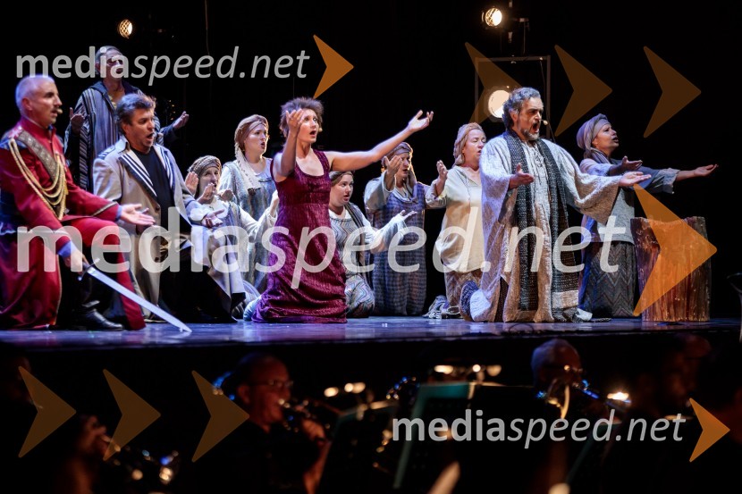  Marko Kobal, operni pevec;  Branko Robinšak, operni pevec;  Elena Dobravec, operna pevka;  Riccardo  Zanellato, operni pevecNabucco, opera v okviru 68. Ljubljana Festivala