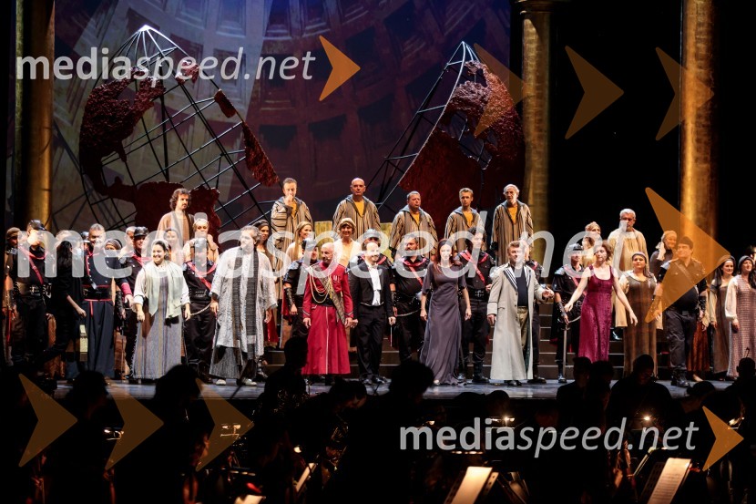  Zoran Potočan, operni pevec;  Zala Hodnik, Operna pevka;  Riccardo  Zanellato, operni pevec;  Marko Kobal, operni pevec;  Gianluca Marcianò, dirigent;  Dragana Radaković, operna pevka;  Branko Robinšak, operni pevec;  Elena Dobravec, operna pevkaNabucco, opera v okviru 68. Ljubljana Festivala