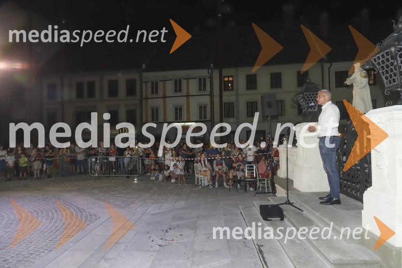 Otvoritev fontane na Glavnem trgu, Maribor