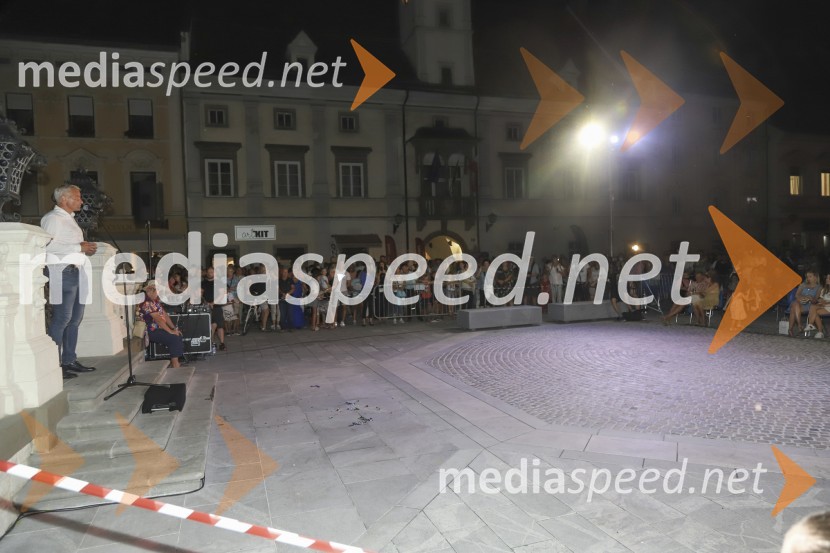 Otvoritev fontane na Glavnem trgu, Maribor