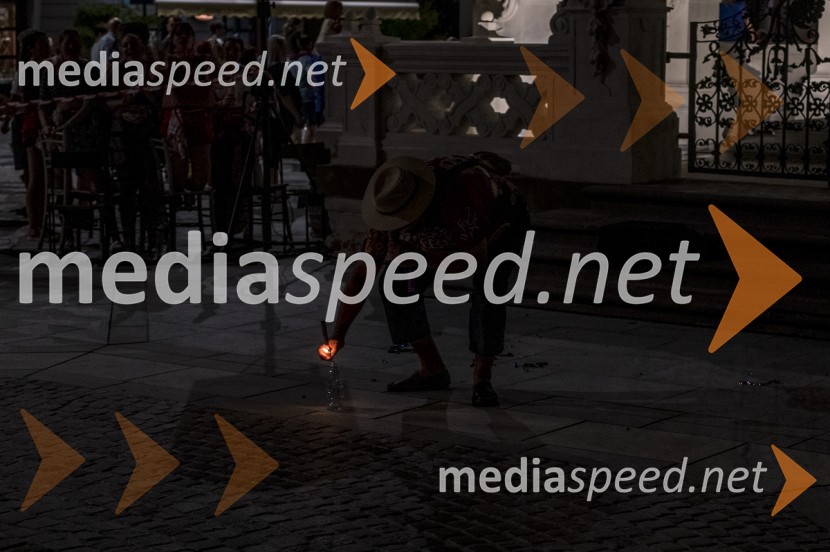 Otvoritev fontane na Glavnem trgu, Maribor