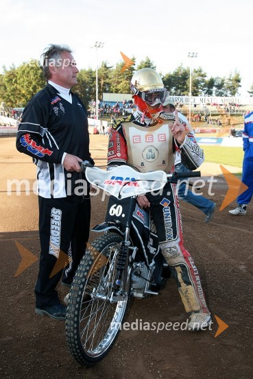 Štarter in Hans N. Andersen, DanskaSPEEDWAY, 60. Zlata čelada