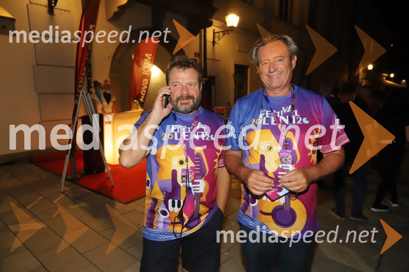  Andrej Borko, pomočnik direktorja Narodnega doma Maribor;  Vladimir  Rukavina Gogo, direktor Narodnega doma Maribor ter direktor Festivala Lent Siddharta, Leonart in petkovo dogajanje, Festival Lent 2020