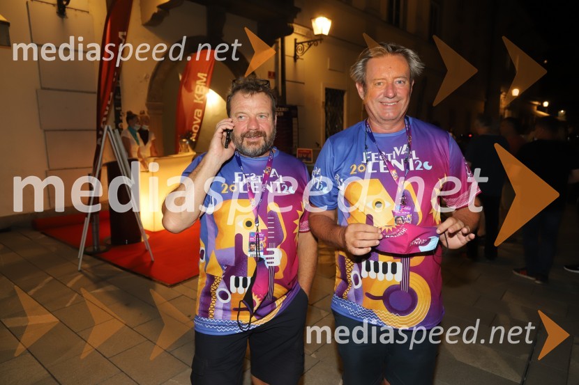  Andrej Borko, pomočnik direktorja Narodnega doma Maribor;  Vladimir  Rukavina Gogo, direktor Narodnega doma Maribor ter direktor Festivala Lent Siddharta, Leonart in petkovo dogajanje, Festival Lent 2020