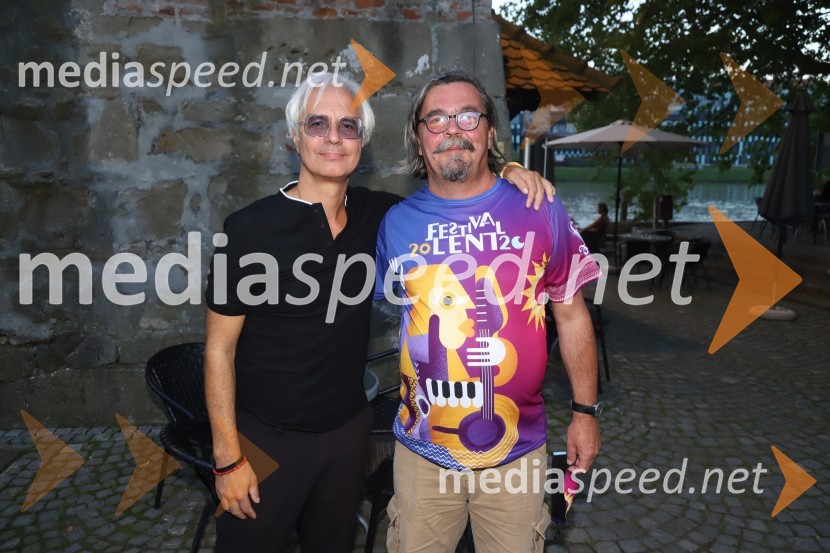  Rok Vilčnik, pesnik, dramatik, glasbenik;  Vladimir - Vlado Šega, predsednik SSD skupine HSE in SD DEM, organizator koncertovSiti hlapci in sobotno dogajanje, Festival Lent 2020