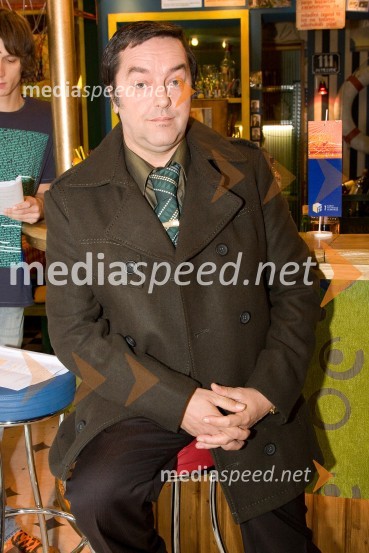 Renato Jenček, v nanizanki nastopa kot GorazdSnemanje oddaje Brat bratu