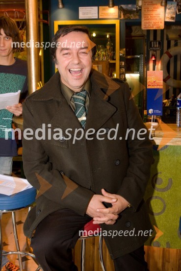 Renato Jenček, v nanizanki nastopa kot GorazdSnemanje oddaje Brat bratu