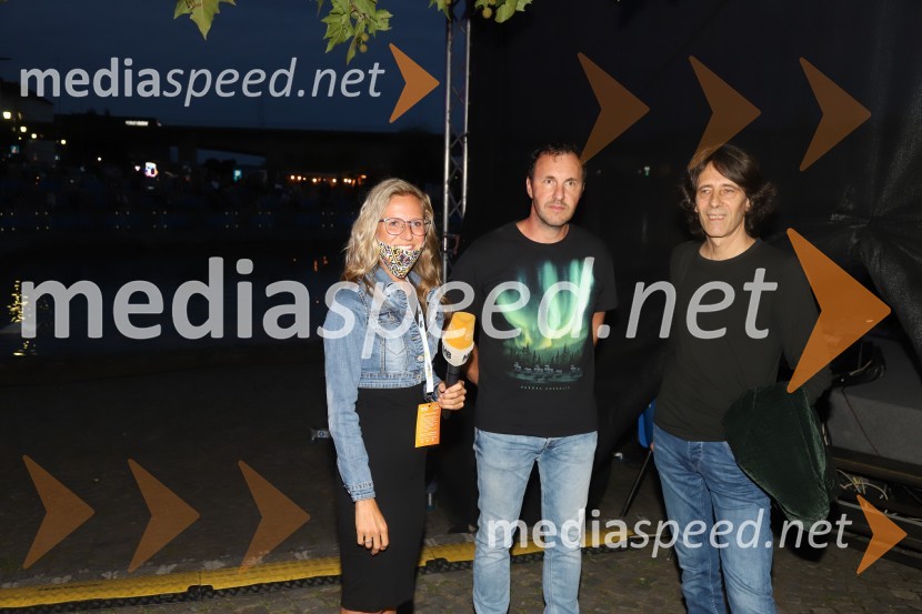  Špela Pokeržnik, glasbenica in novinarka;  Jernej Dirnbek - Dimek, skupina MI2;  Davor Klarič, glasbenikDimek in Davor Klarič, Emkej, Muzičari, Bojan Emeršič in nedeljsko dogajanje, Festival Lent 2020