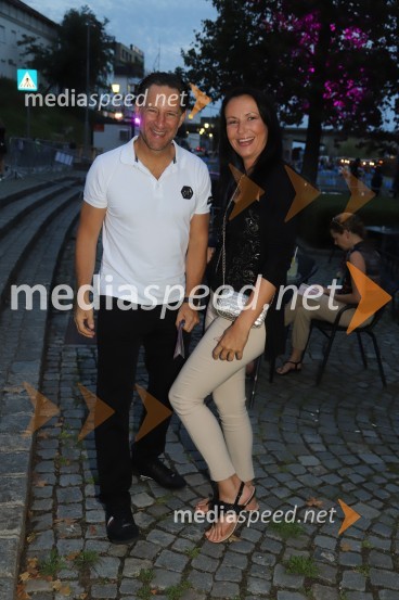  John Denhof, predsednik uprave NKBM;  Melita PipušDimek in Davor Klarič, Emkej, Muzičari, Bojan Emeršič in nedeljsko dogajanje, Festival Lent 2020