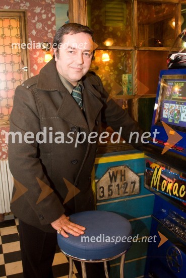 Renato Jenček, v nanizanki nastopa kot GorazdSnemanje oddaje Brat bratu