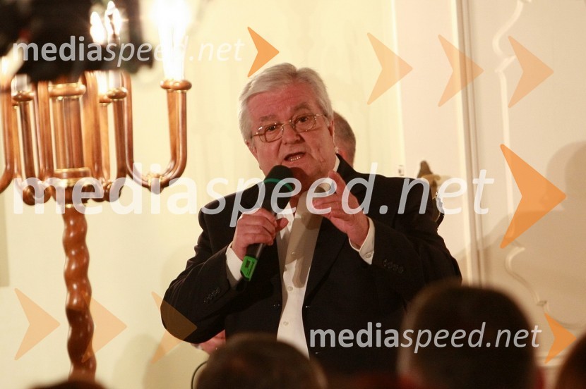 Marko Novosel, nekdanji jugoslovanski pevecZlata petdeseta, otvoritev razstave Ivo Robić