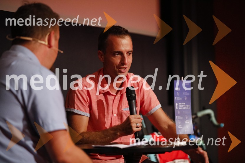  ... ;  David  ČrmeljPredpremiera dokumentarnega filma Moja pot na dirko po Franciji in predstavitev knjige Kilometer nič