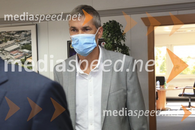 mag. Alan Perc, direktor podjetja Energetika MariborJavni holding Maribor, predstavitev, novinarska konferenca