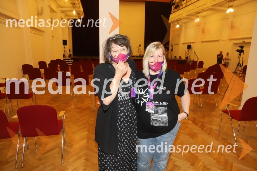  Tina Vihar;  Alenka Klemenčič, direktorica sektorja IT nabava in oprema, MercatorFolkart, Koala voice in torkovo dogajanje, Festival Lent 2020