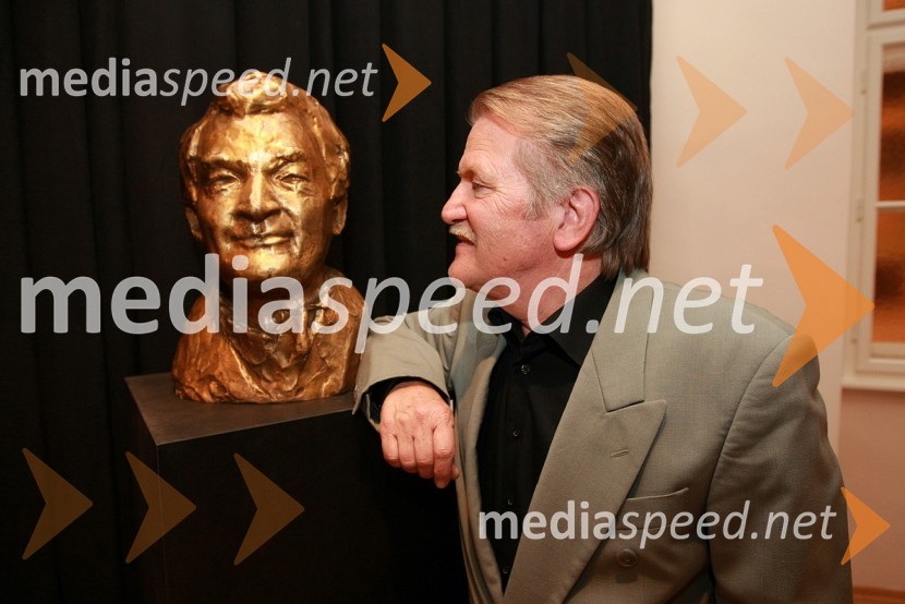 Edvin Fliser, pevecZlata petdeseta, otvoritev razstave Ivo Robić