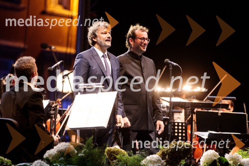  Jonas Kaufmann, tenor;  Jochen  Rieder, dirigentJonas Kaufmann, koncert v okviru 68. Ljubljana Festivala