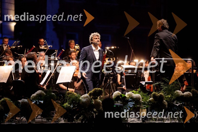  Jonas Kaufmann, tenor;  Jochen  Rieder, dirigentJonas Kaufmann, koncert v okviru 68. Ljubljana Festivala