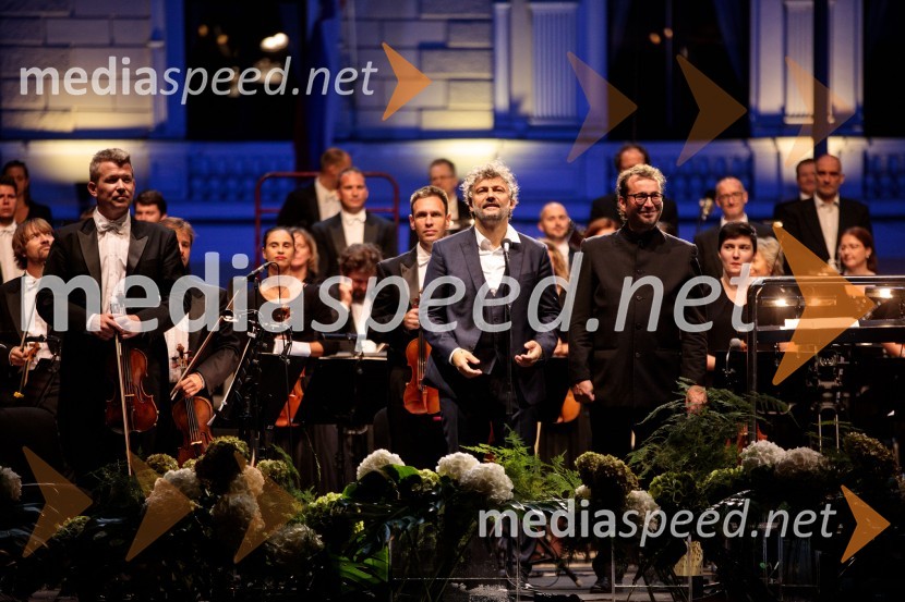  Jonas Kaufmann, tenor;  Jochen  Rieder, dirigentJonas Kaufmann, koncert v okviru 68. Ljubljana Festivala