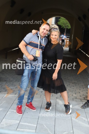  Borut  Cvetko, kreativni direktor, Mediaspeed;  Nika  Čukur,  ShowRoom eventsBilbi, Vlado Kreslin in sredino dogajanje, Festival Lent 2020