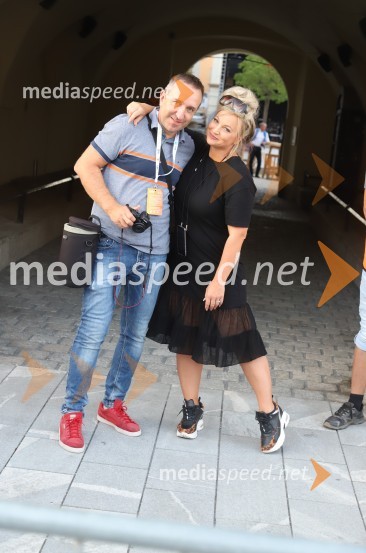  Borut  Cvetko, kreativni direktor, Mediaspeed;  Nika  Čukur,  ShowRoom eventsBilbi, Vlado Kreslin in sredino dogajanje, Festival Lent 2020