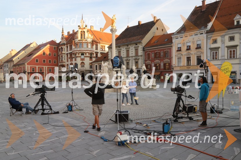 Zadnja poletna oddaja Dobro jutro iz mariborskega studia RTV SLO