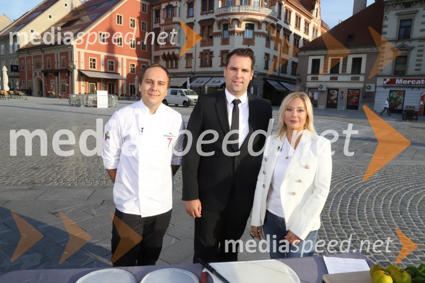  Sebastjan Plevčak, kuhar;  Tadej Ljubec, vodja, Restavracija Sedem;  Veronika Žajdela, voditeljicaZadnja poletna oddaja Dobro jutro iz mariborskega studia RTV SLO