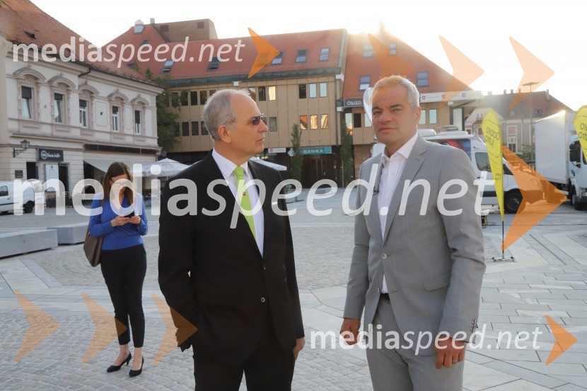 mag. Boris Sovič, predsednik uprave Elektro Maribor, nekdanji župan Maribora ;  Aleksander Saša Arsenovič, župan, Mestna občina MariborZadnja poletna oddaja Dobro jutro iz mariborskega studia RTV SLO