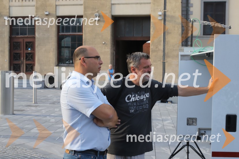  Matej Žunkovič, vodja centra RTV Maribor;  ... Zadnja poletna oddaja Dobro jutro iz mariborskega studia RTV SLO