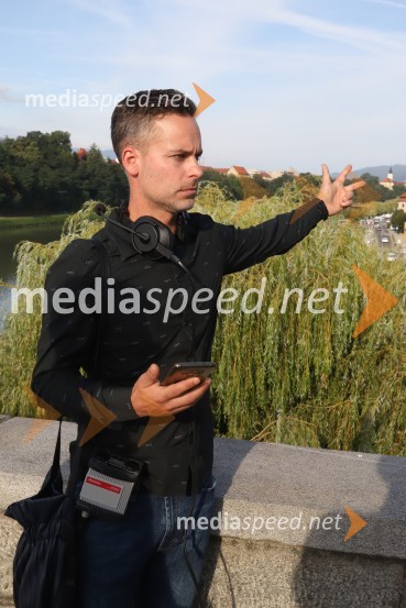  Andrej Geržina, TV voditeljZadnja poletna oddaja Dobro jutro iz mariborskega studia RTV SLO