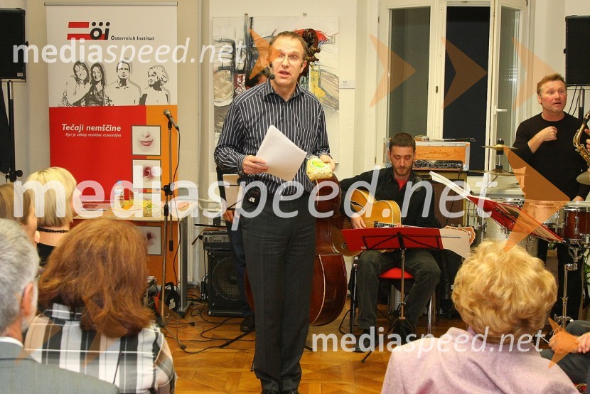 Jani Oswald, pesnikAvstrijski inštitut, kulturni dogodek
