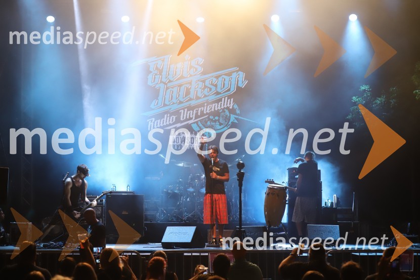  Boštjan  Beltram - Berto, kitarist, skupina Elvis Jackson;  Elvis Jackson;  Erik Makuc-Slavc, bas kitara, skupina Elvis Jackson2B band, Elvis Jackson in sobotno dogajanje, Festival Lent 2020