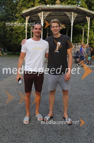  Jan Ternjak, direktor Športne agencije Proelium;  Rok  Možič, slovenski odbojkarski reprezentant 2B band, Elvis Jackson in sobotno dogajanje, Festival Lent 2020