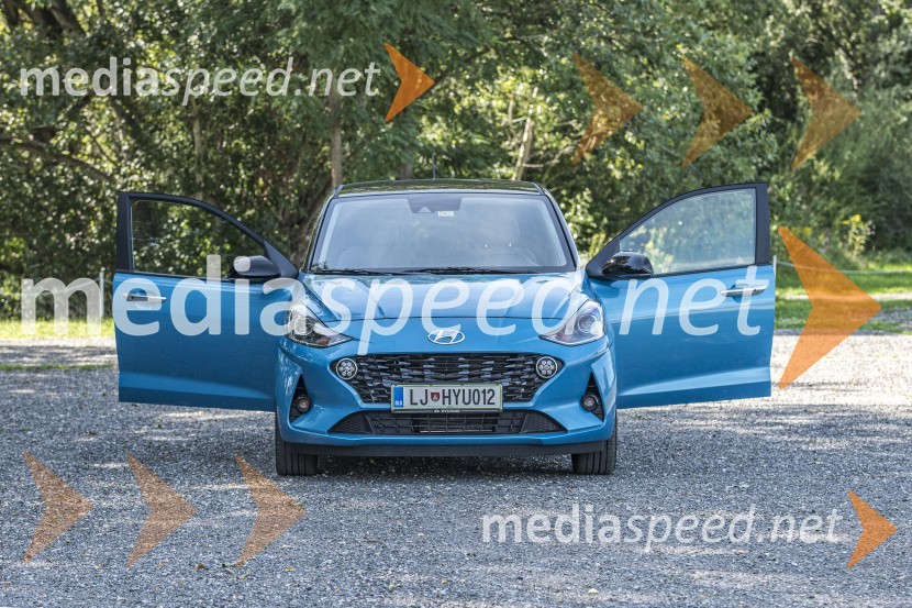 Hyundai i10 1,2 Premium, Mediaspeed test