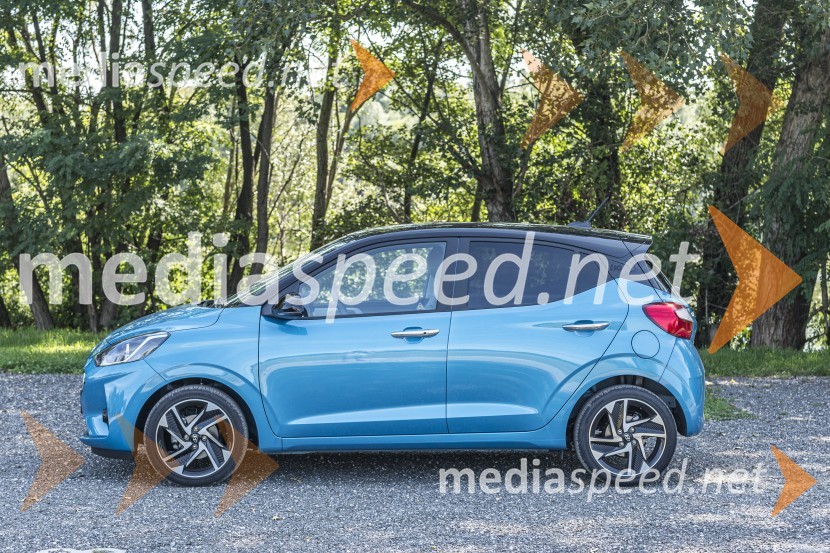 Hyundai i10 1,2 Premium, Mediaspeed test