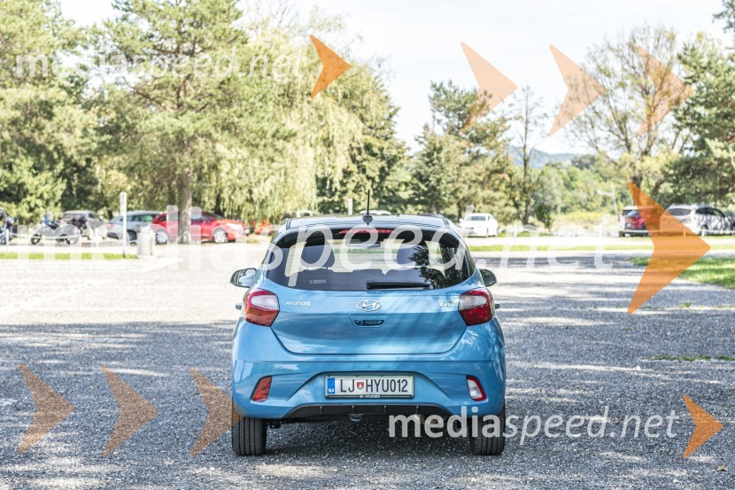 Hyundai i10 1,2 Premium, Mediaspeed test
