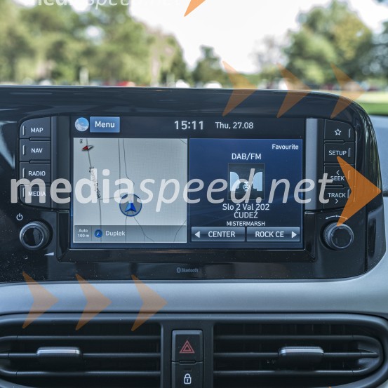 Hyundai i10 1,2 Premium, Mediaspeed test
