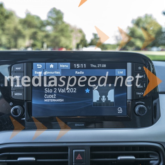 Hyundai i10 1,2 Premium, Mediaspeed test