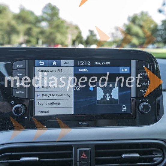 Hyundai i10 1,2 Premium, Mediaspeed test