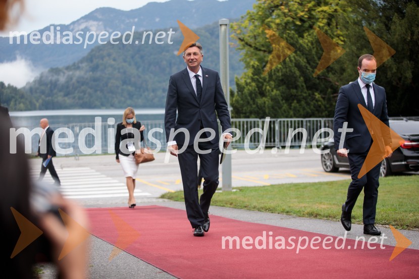  ... ;  Borut Pahor, predsednik Republike Slovenije;  ... 15. mednarodna konferenca Blejski strateški forum